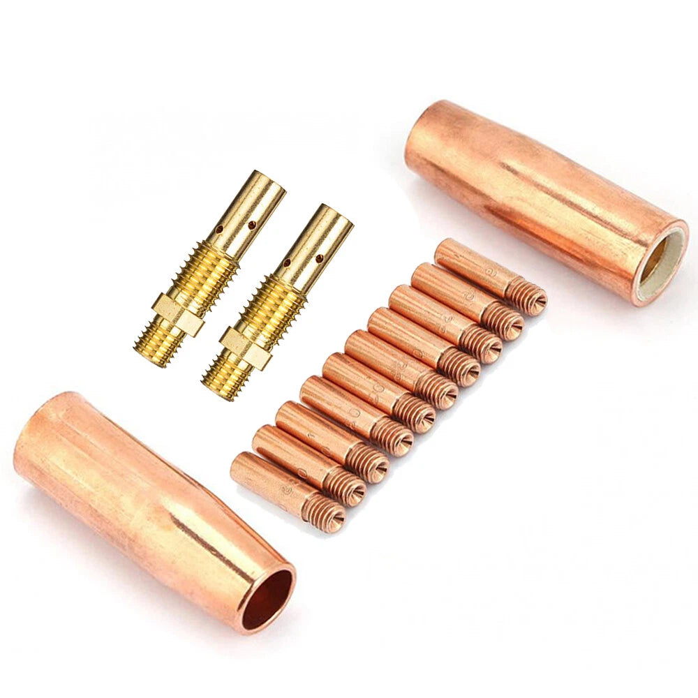 14 Mig Kit Replacement for Eastwood Mig135 Mig175 (Contact tips, Nozzle, Diffuser)