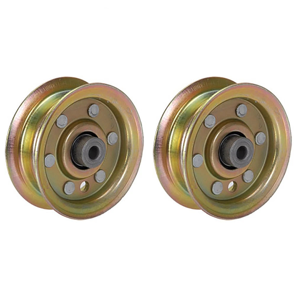 2 Flat Idler Pulleys for AYP Sears 42" Mower Deck (Fits )