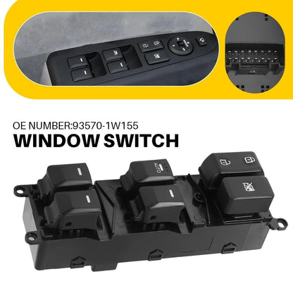 Left Master Power Window Switch 93570-1W155 for Kia Rio 2012-2015