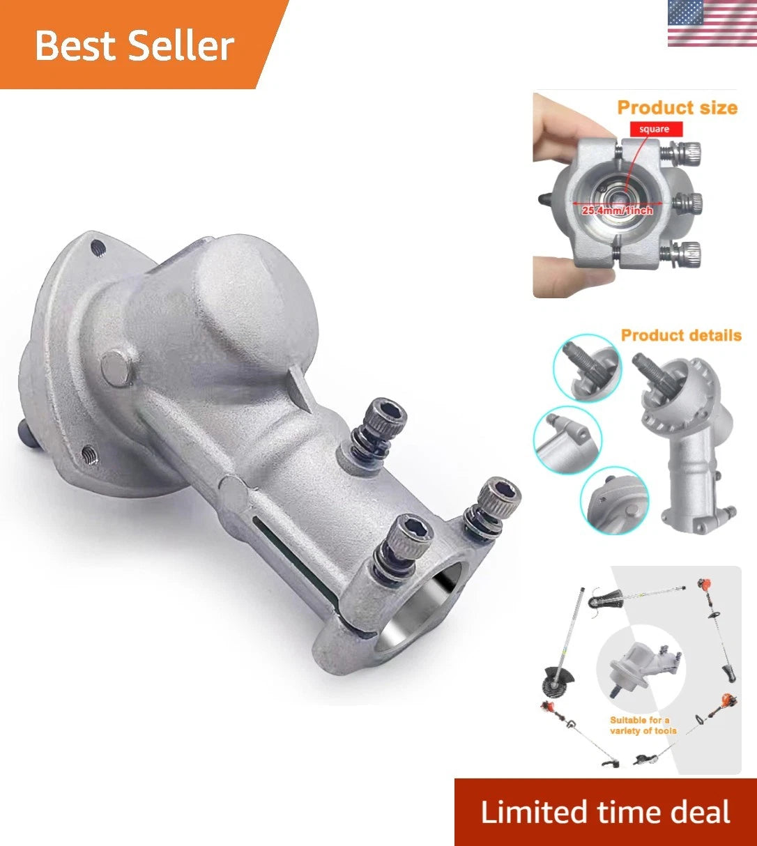 Custom-Fit Gearhead Assembly for ECHO String Trimmers