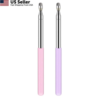 2X Telescoping Pointer Stick for Classroom Teacher Kids (Pink, Purple)