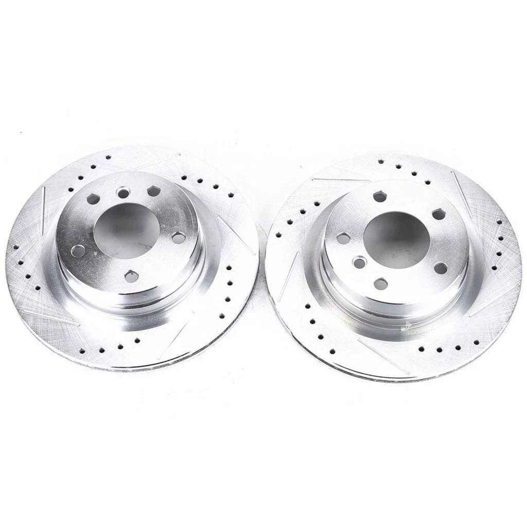 Pair of Power Stop Brake Rotors for BMW X1 (2013–2015) TLX-psbEBR858XPR-CL360A91