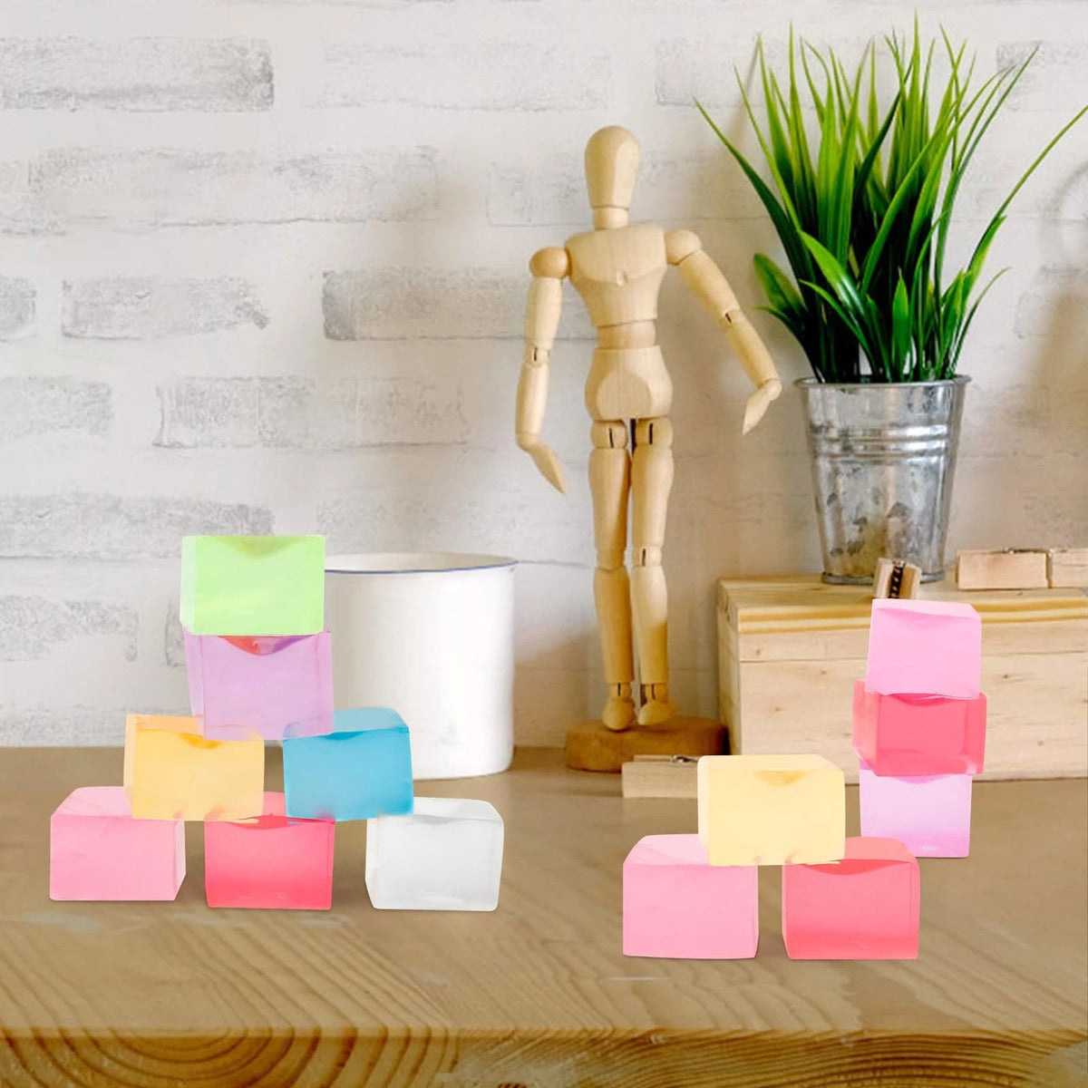 20Pcs Stress Cube Squishy for (0.98 inch)