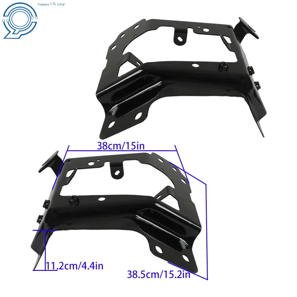 1 Pair Front Bumper Outer Bracket for Chevrolet Silverado 1500 (2014–2015)