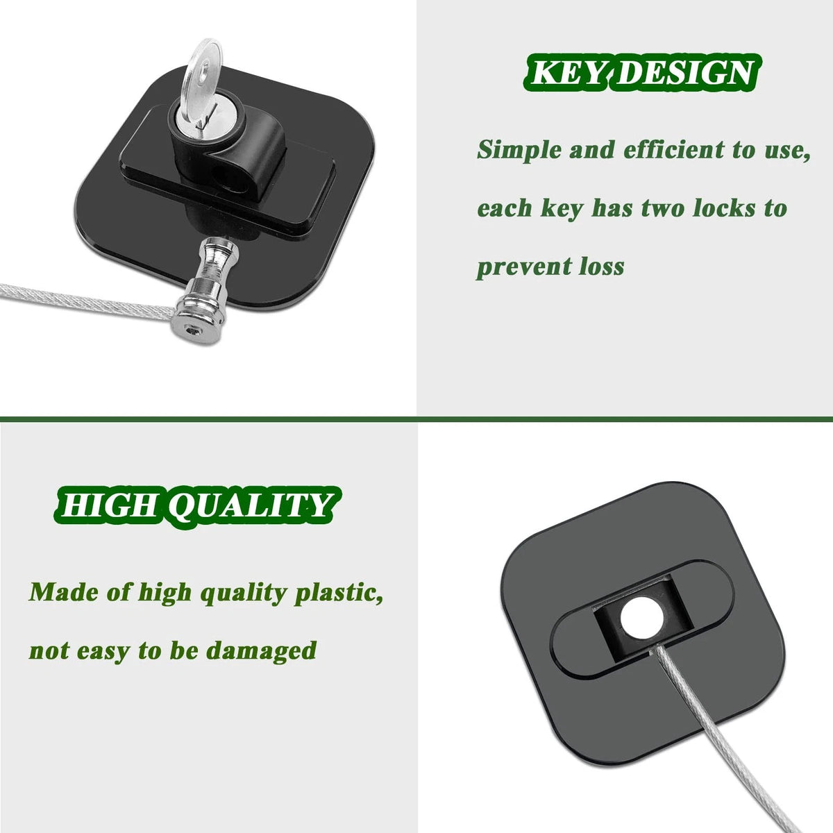 Refrigerator Lock with Key for Fridge and Freezer (2010–2023)