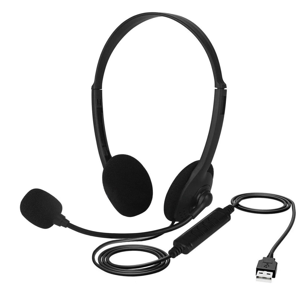 USB Wired Headset for Call Center Staff