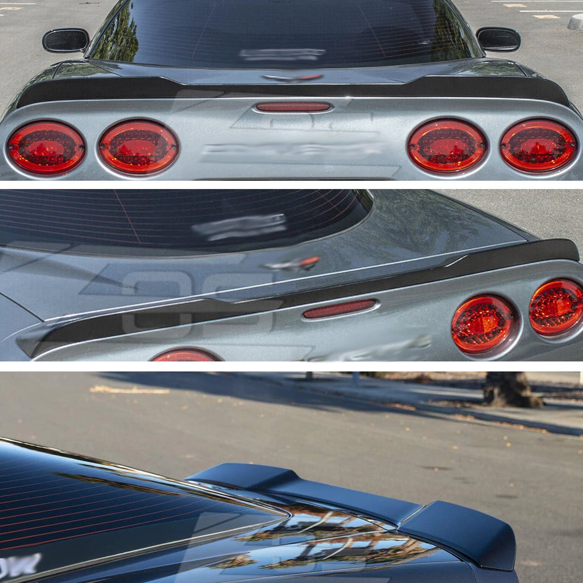 Rear Trunk Spoiler Wing for Corvette C5 (1997–2004) Extended Style