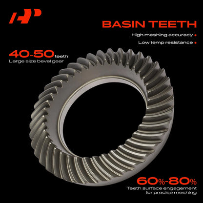 Differential Ring & Pinion Kit 4.88R for Chevrolet Tahoe Cadillac (2000–2023) 05114255AA, 697361