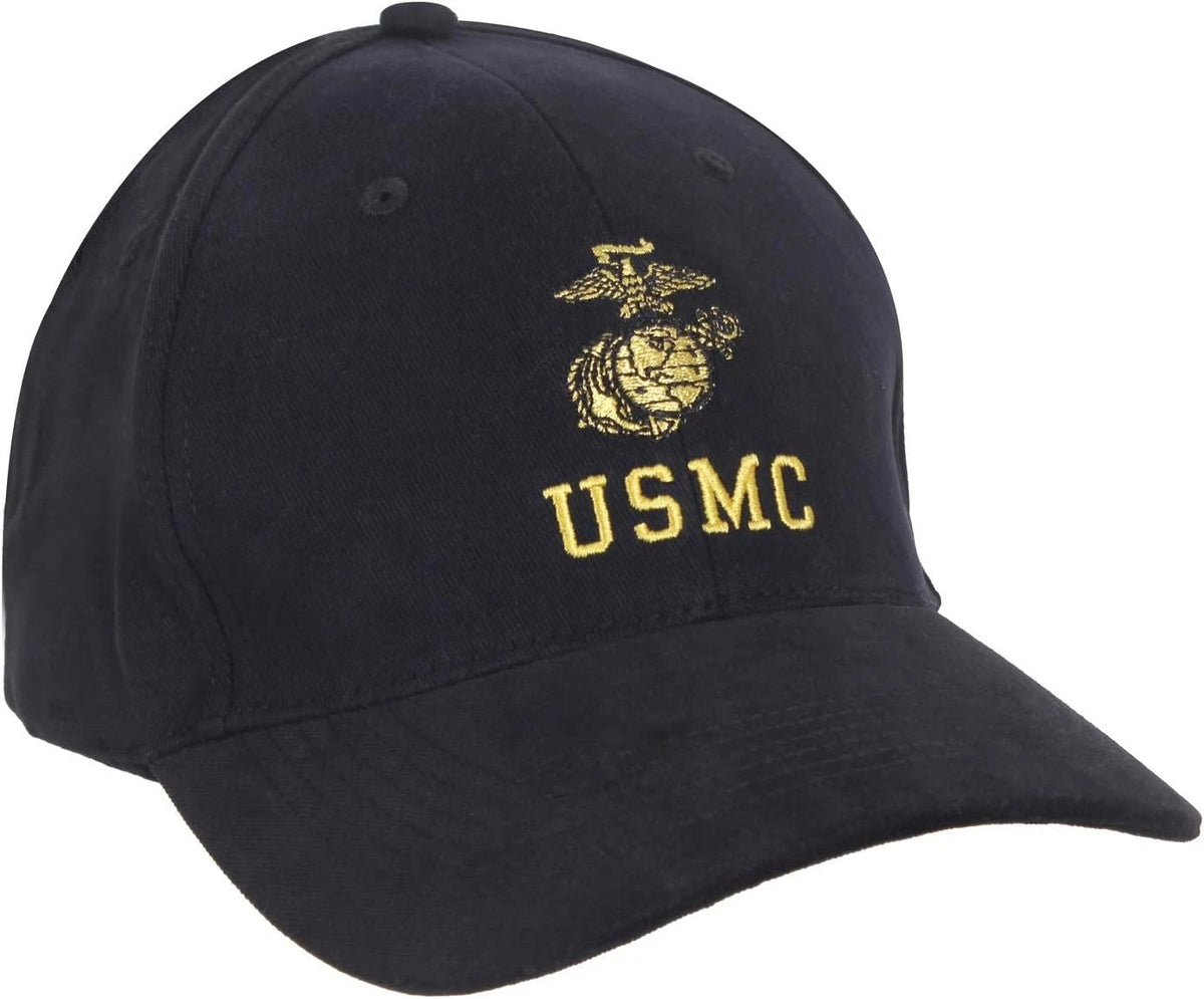 Rothco USMC Cap with Eagle, Globe & Anchor Insignia for (2010–2023)