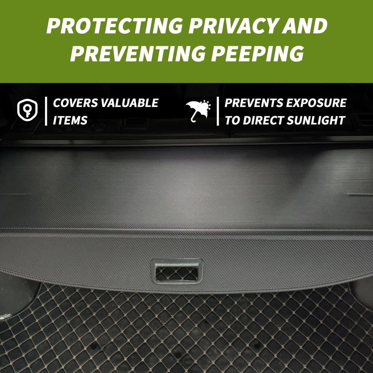 Trunk Cargo Cover for Chevy Equinox GMC Terrain (2018–2024)