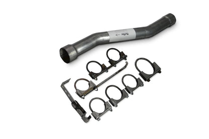 2.5" Side Exit Dual Exhaust with Rolled Tip for Nissan Titan 2004-2006