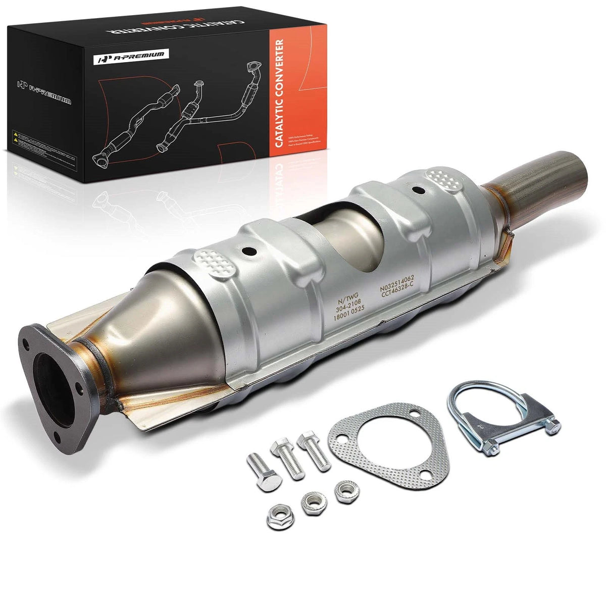 Rear Catalytic Converter for Ford E-450 Super Duty (2016–2019) 646328