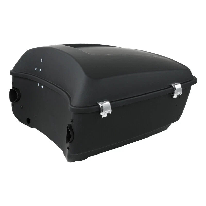 Trunk Backrest Mount Rack in Matte Black for Harley Touring 2009-2013
