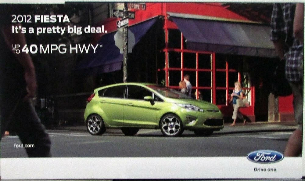 Sales Folder Mailer for Ford Fiesta (2012)