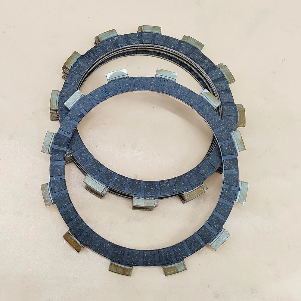 Clutch Friction Plates Gasket Kit for Suzuki Intruder 750 (1988–1991) 21441-37400, 21442-37401, 21451-14A00, 21441-37440, 21440-19F00, 21451-28C31