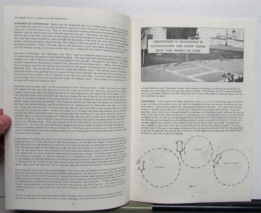 Handling Characteristic & Suspension Modifications Brochure for Adco Industries (1977)