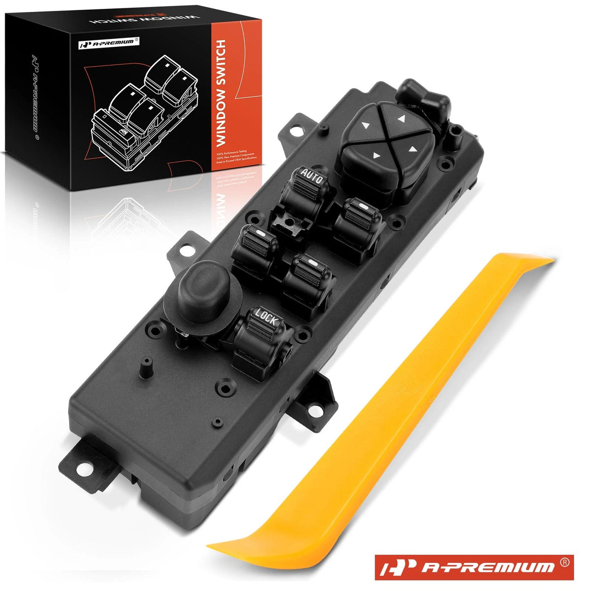 Front Left Power Window Switch for Jeep Grand Cherokee (1999–2004) 1S13105, 55196389AB, 55196389AC, 55196389AD, 5HB61DX9AA, DWS1479