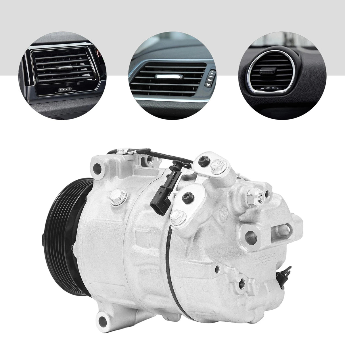 A/C Compressor for Range Rover 2010–2016, Jaguar 2010–2016 - OE# LR056364