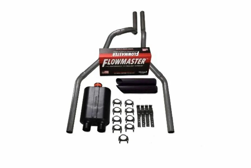Super 40 Dual Exhaust by Flowmaster for Chevy GMC 2500 (2000-2006)
