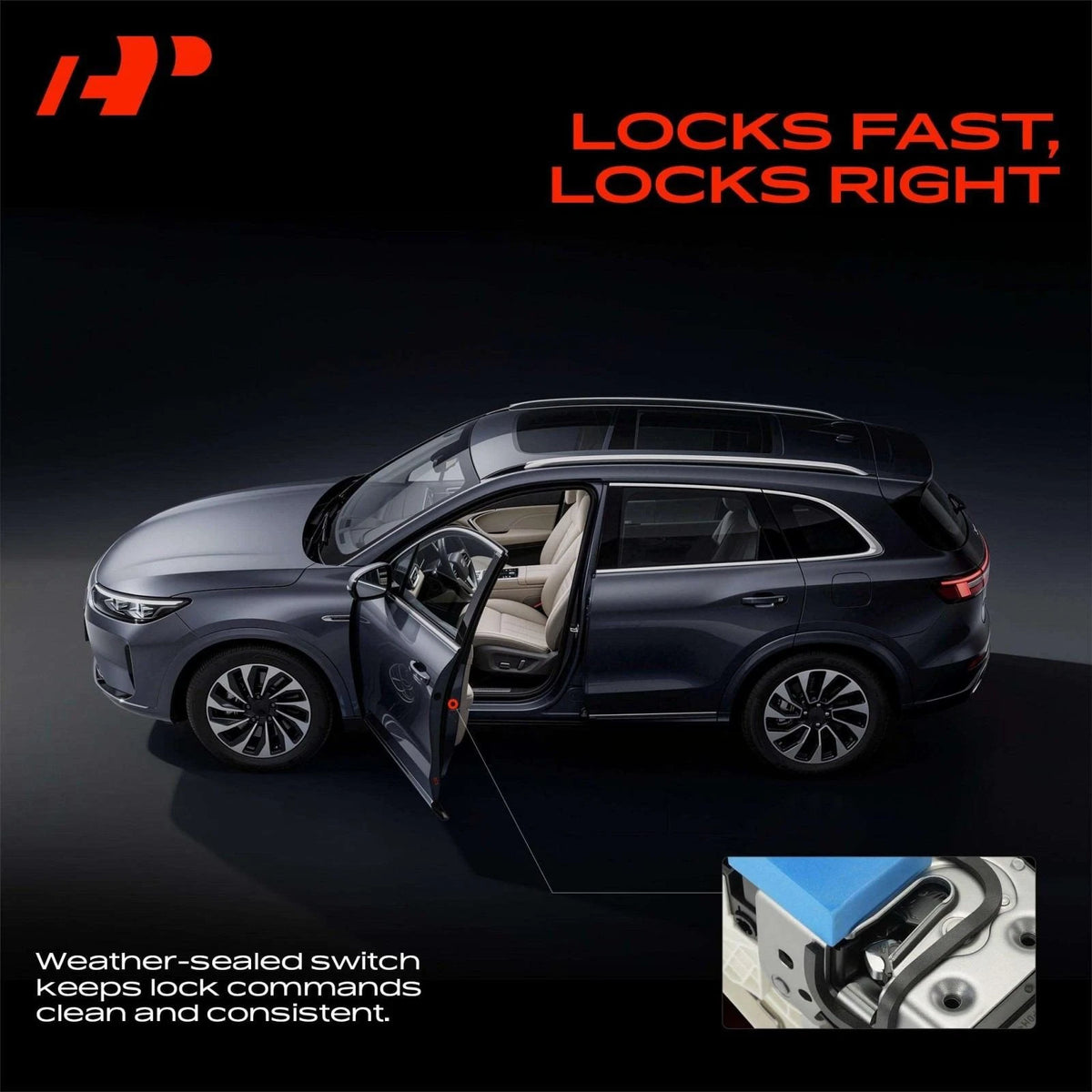 Rear Left Door Lock Actuator for Mercedes-Benz E350 E63 AMG (2010–2011) 2047304135, A2047304135