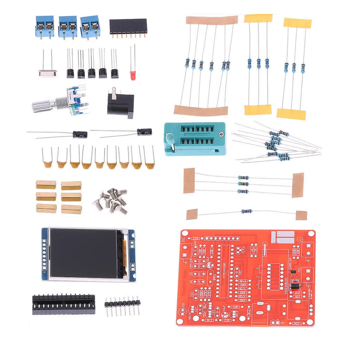 DIY LCD Tester Transistor Diode Capacitance ESR Meter Signal Generator Tool