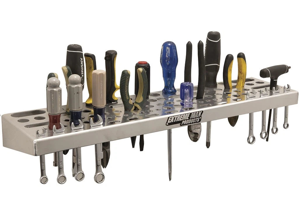Wall-Mount Aluminum Tool Organizer for Extreme Max 5001.6661