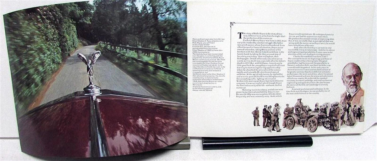 Prestige Brochure for Rolls Royce Silver Shadow II (1977)