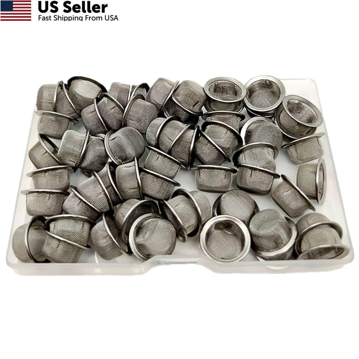 60pcs Pipe Screens for Various Applications (0.5 Inch)