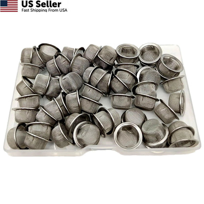 60pcs Pipe Screens for Various Applications (0.5 Inch)