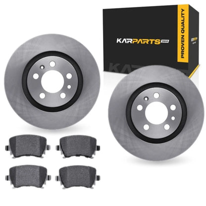 Brake Rotor Set for Volkswagen Passat (2008–2009) ALX-PAU-DF-6512-74332-CLA7