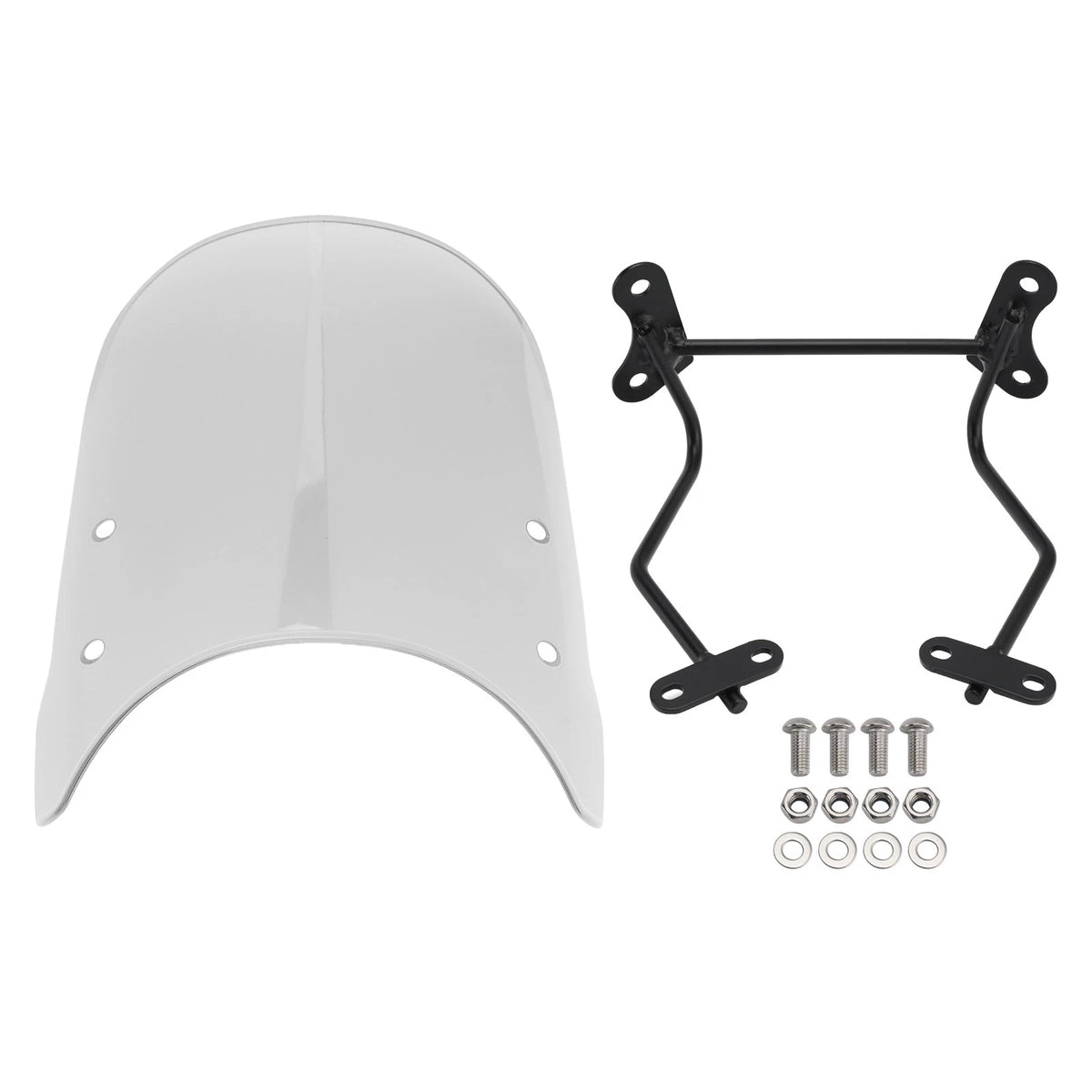 Windshield for BMW R nineT Scrambler (2014–2024) WIN-B638-CLE Clear