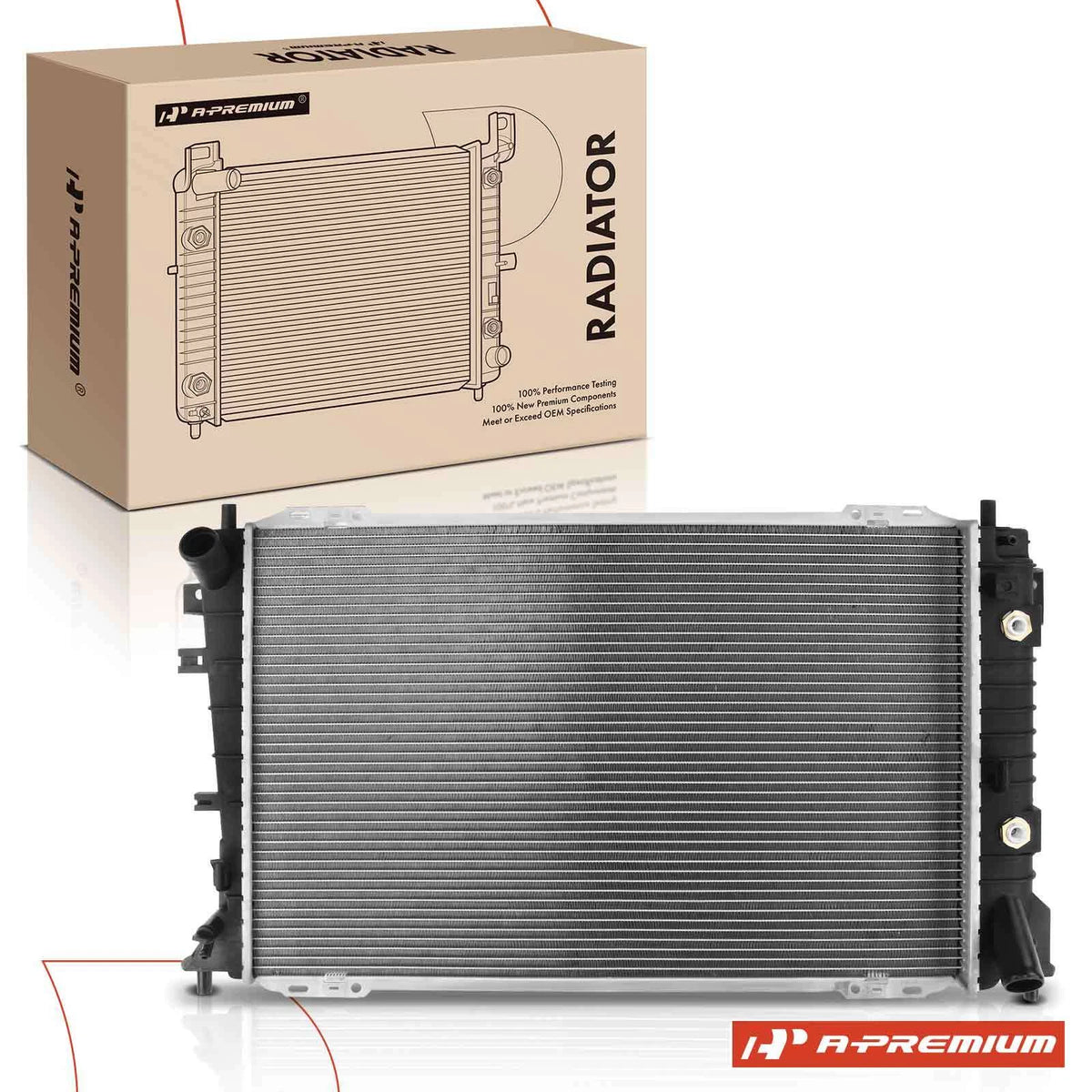 Radiator w/ Oil Cooler for Ford Crown Victoria Lincoln Mercury (1995–1997) F5VY8005C, F5VH8005AC, F5VH8005AD, F5VH8005BB, CU1737