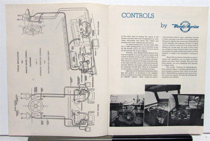 Bendix Marine Remote Controls for Gas & Diesel Engines (1930s)